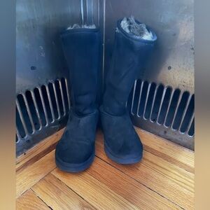 Pawj Faux Suede & Fur Boots